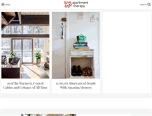 Tablet Screenshot of apartmenttherapy.com