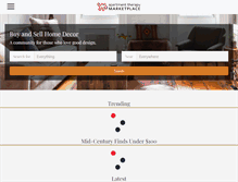 Tablet Screenshot of marketplace.apartmenttherapy.com